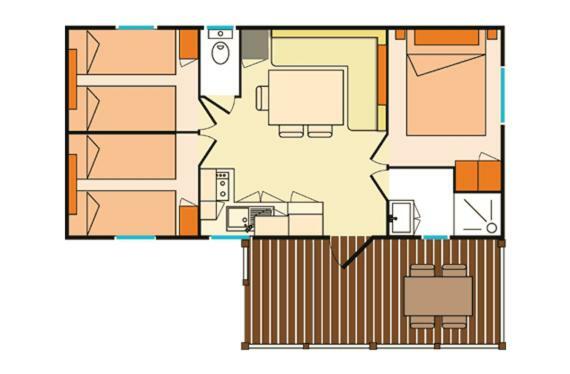 Mobil Home Climatise En Vendee La Boissiere-de-Montaigu エクステリア 写真